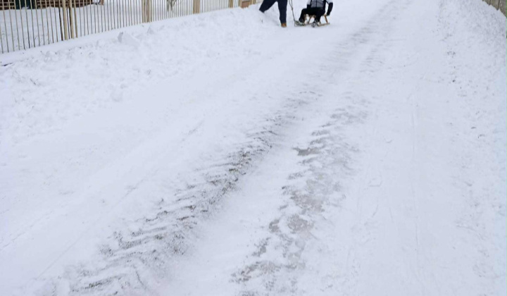 ''Keď sa obec zahalí do snehovej prikrývky''