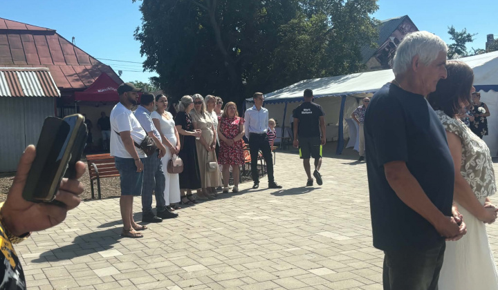 Slávnostné otvorenie novopostavenej Materskej školy 13.8.2026