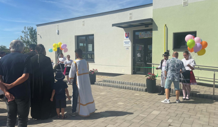Slávnostné otvorenie novopostavenej Materskej školy 13.8.2026
