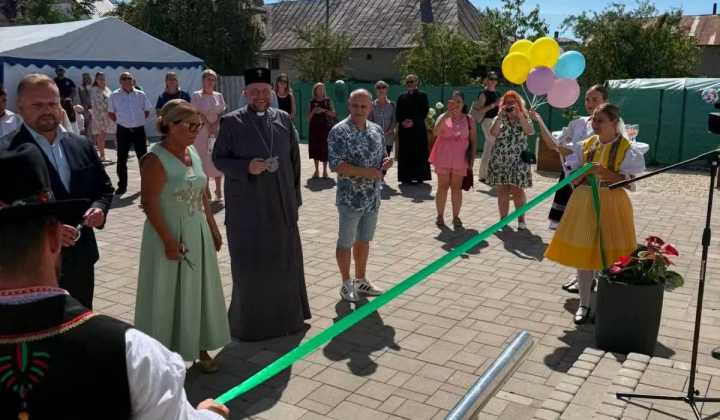 Slávnostné otvorenie novopostavenej Materskej školy 13.8.2026