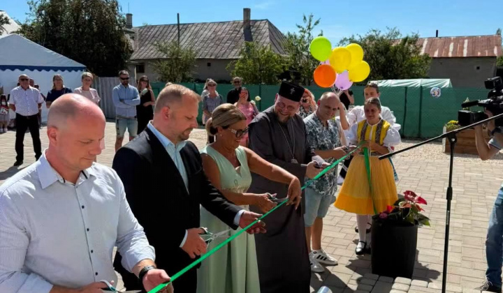 Slávnostné otvorenie novopostavenej Materskej školy 13.8.2026