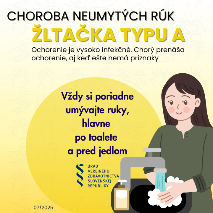 Žltačka - chorý